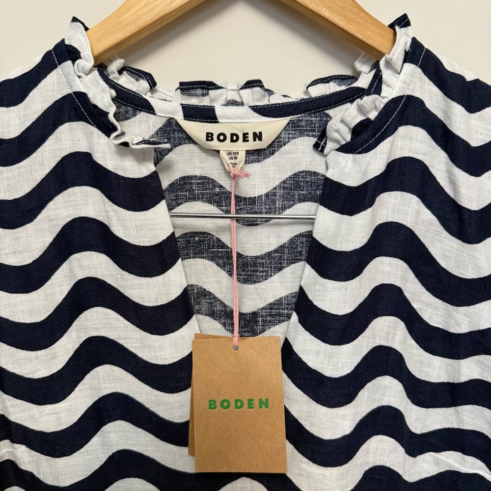 BODEN ESME LINEN DRESS - Picture 8 of 12